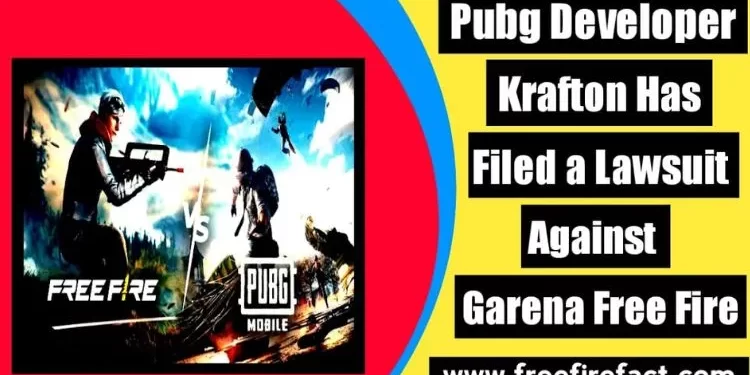 Developer Krafton Has Filed A Lawsuit Against Garena Free Fire