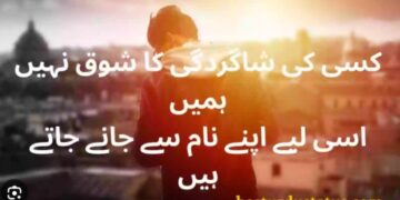 2 Line Urdu Poetry